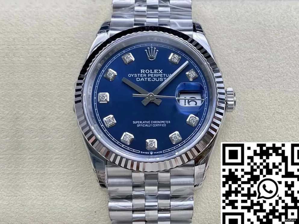 Stainless Factory M126234-0037 36MM Rolex VS Datejust Steel 0910